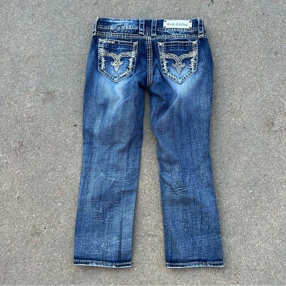 Rock revival LYNKAI easy stretch crop jeans Size 27